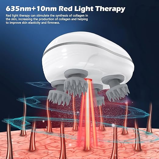 JustLatest Scalp Massage, Electric Scalp Massager (MultiColor), Hair Massager For Hair Growth, Body Massager