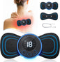 Mini Massage Machine Mini Massager Portable Rechargeable Full Body Massager For Pain Relief With 8 Mode Ems Neck Cervical Massager (Body Massager)
