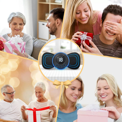Mini Massage Machine Mini Massager Portable Rechargeable Full Body Massager For Pain Relief With 8 Mode Ems Neck Cervical Massager (Body Massager)